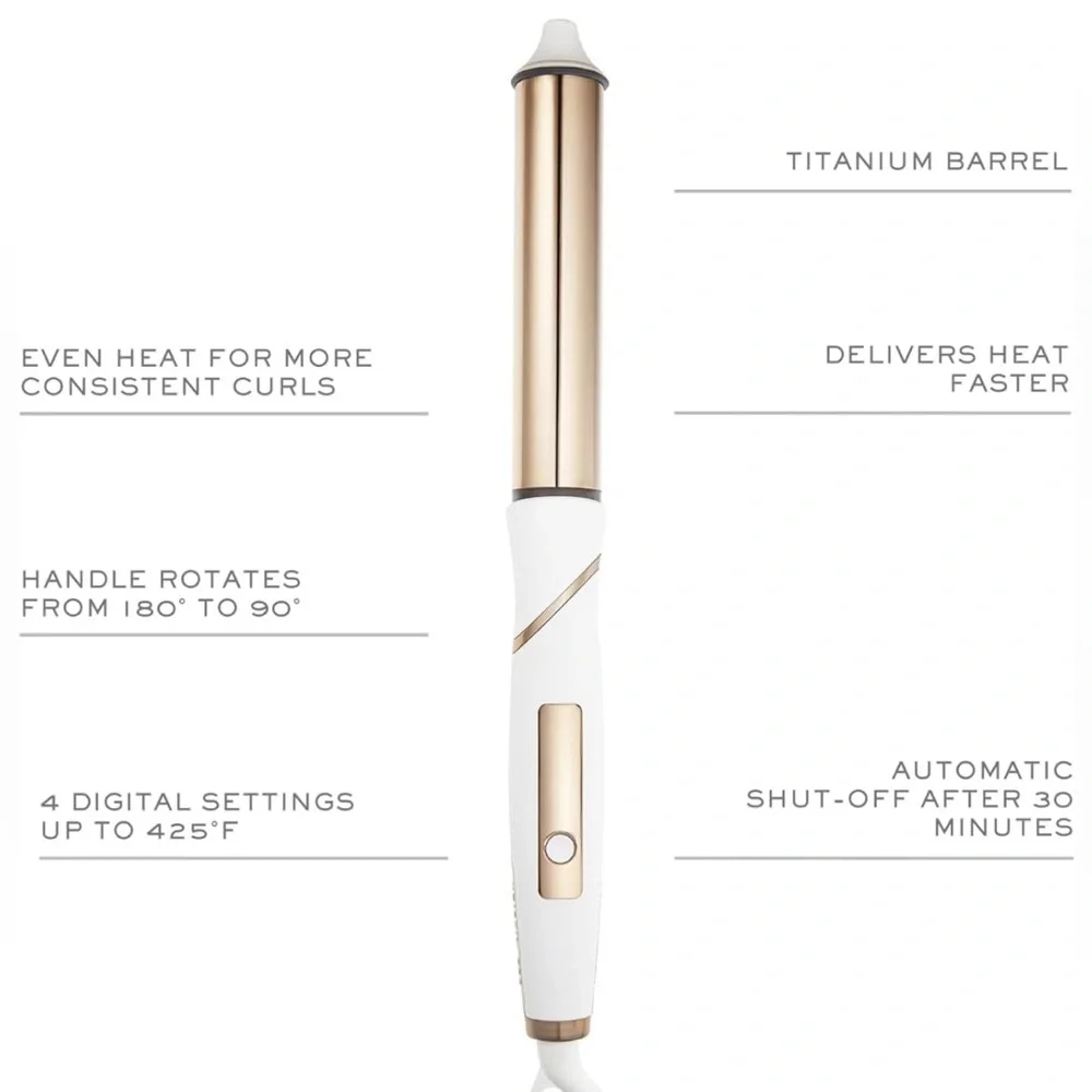 Kristin Ess Hair 1 1/4 Inch Curling Iron Pivot Wand - Picture 6 of 6
